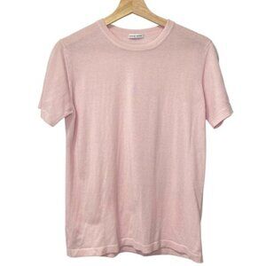 Tomas Maier Pink Tee Shirt Women’s Size 4 — Soft Cashmere-Feel Knit
